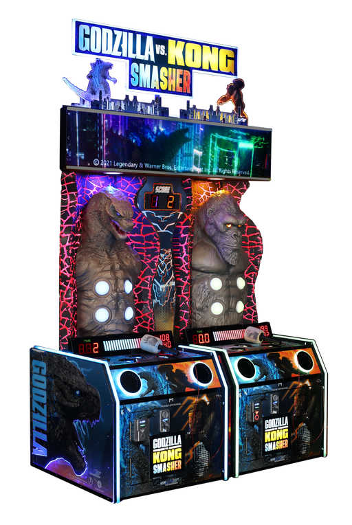 UNIS | Godzilla vs Kong Smasher | 2 - Player | Whacking Arcade Game