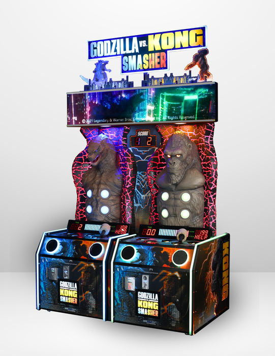 UNIS | Godzilla vs Kong Smasher | 2 - Player | Whacking Arcade Game