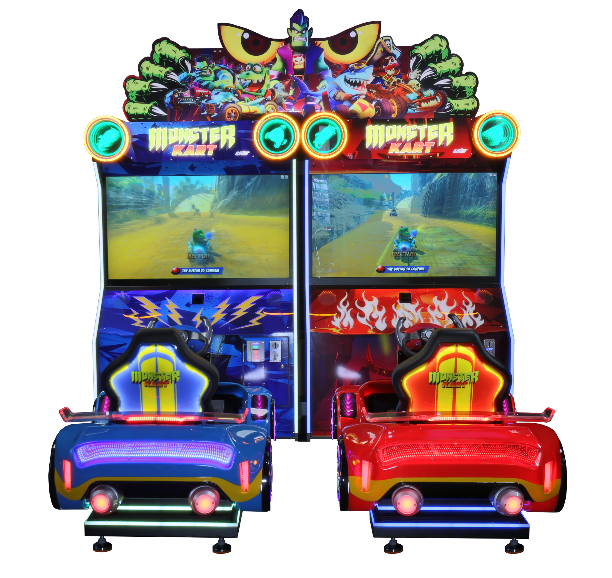 UNIS | Monster Kart | Arcade Racing Game — GameRoomMasters