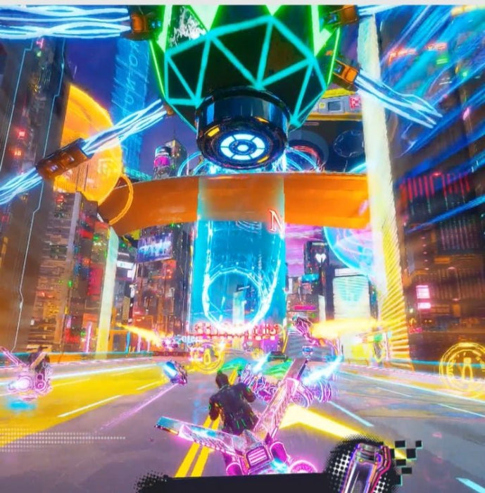 UNIS | Neon Rush | 49" Dual Screens | Arcade Racing Game