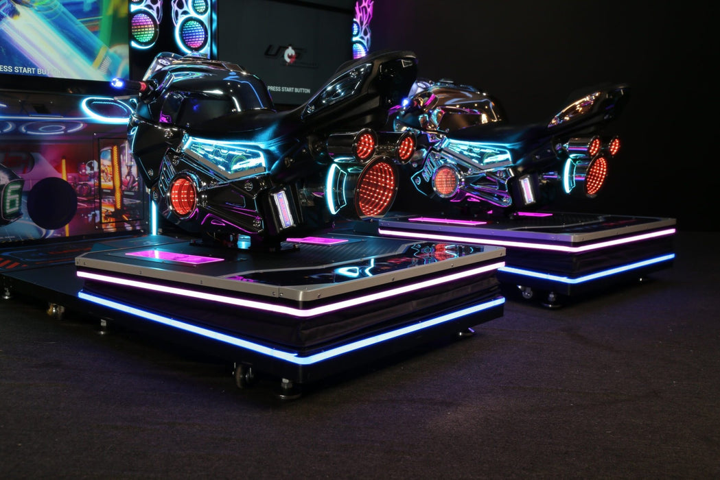 UNIS | Neon Rush | 49" Dual Screens | Arcade Racing Game
