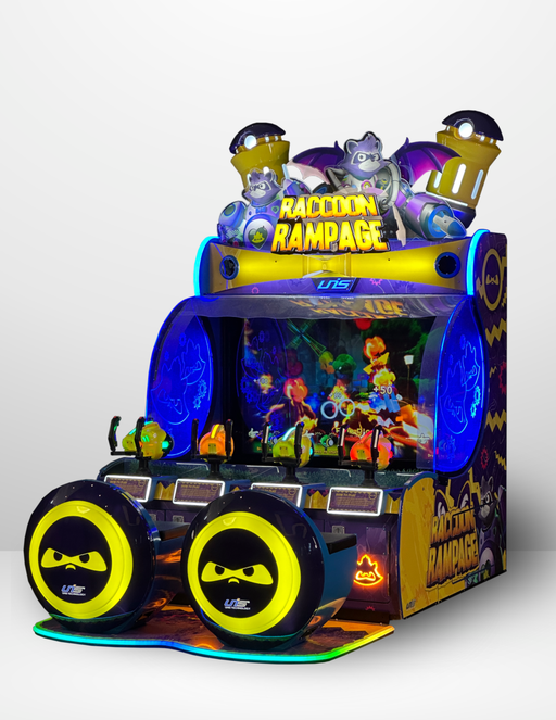 UNIS | Raccoon Rampage | 4 - Player | Water Shooting Game