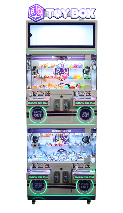 UNIS | Toy Box - 1 Player | 4 Player Mini | Claw Machine