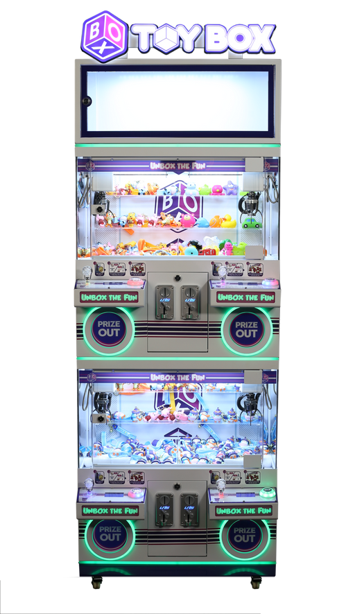 UNIS | Toy Box - 1 Player | 4 Player Mini | Claw Machine