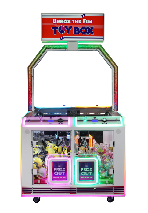 UNIS | Toy Box - Flat Top LCD Version | 49 - inch | 4 - Player | Claw Machine