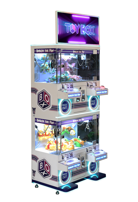 UNIS | Toy Box - LCD Version | 29 - inch | 4 - Player | Claw Machine