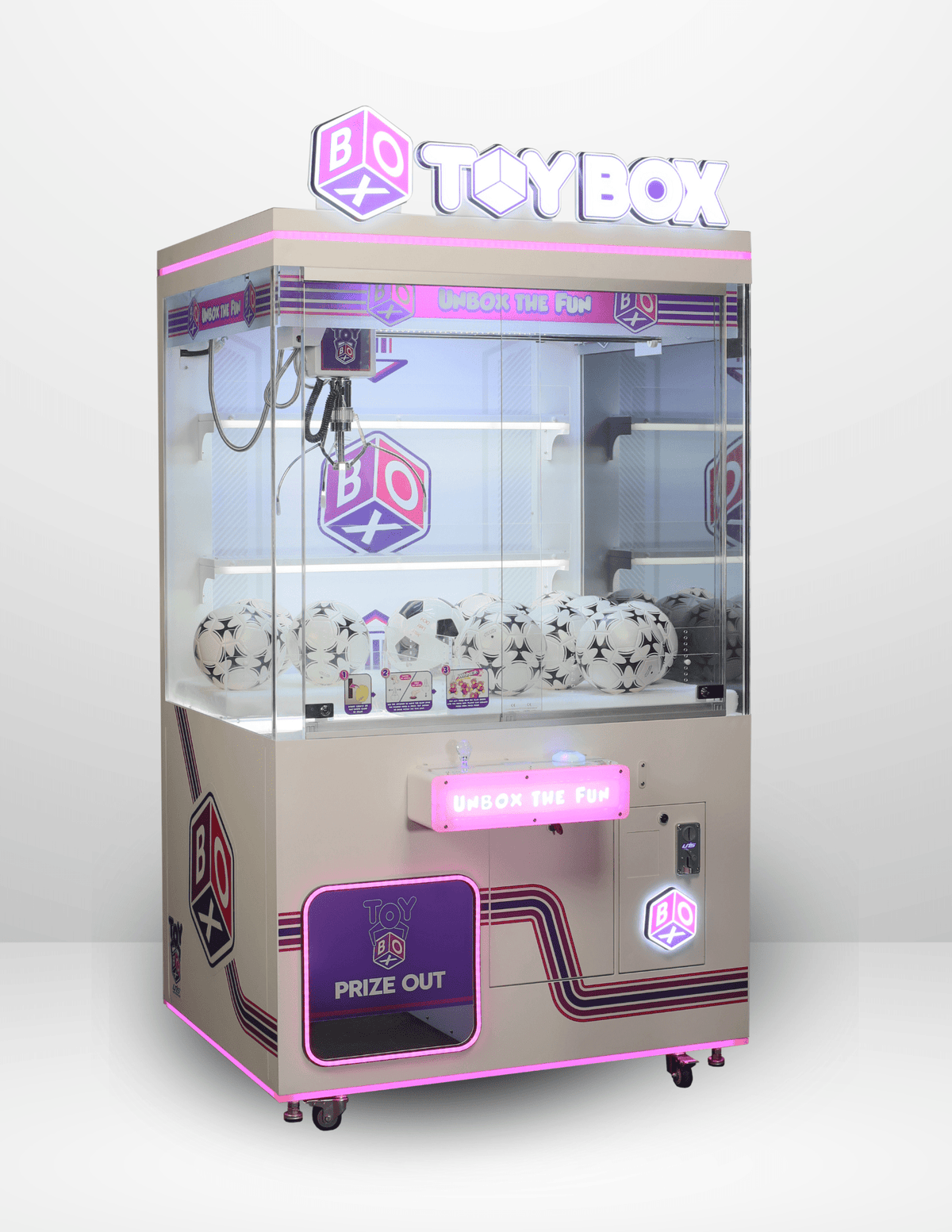 UNIS | Toy Box - XL Model | Claw Machine — GameRoomMasters