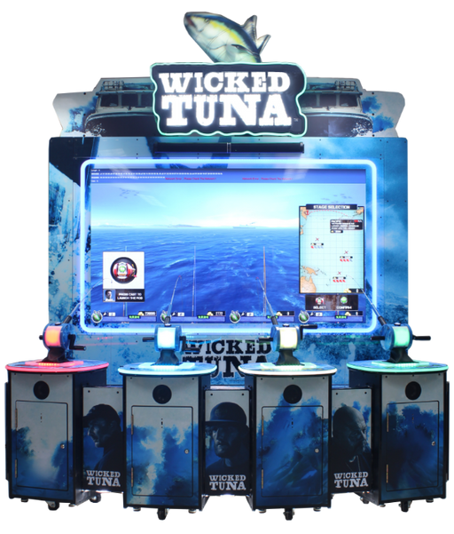 UNIS | Wicked Tuna | 4 - Player | Fishing Arcade Video Game