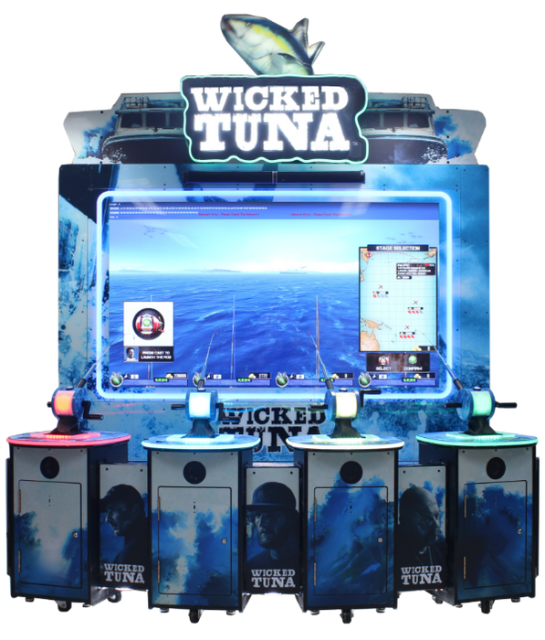 UNIS | Wicked Tuna | 4 - Player | Fishing Arcade Video Game