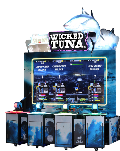 UNIS | Wicked Tuna | 4 - Player | Fishing Arcade Video Game