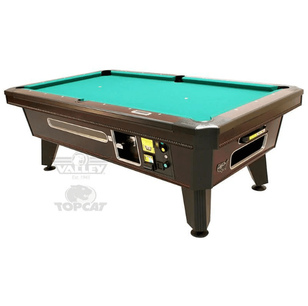 Valley | Top Cat | Pool Table| Coin - Operated | 93" and 101"