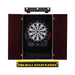 Viper | 777 Electronic Dartboard | Metropolitan Mahogany Cabinet | Laser Throw Line Marker | Padded Dart MAt & Shadow | The Bull Starts Here | Shadow Buster Dartboard Lights