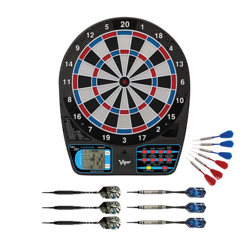 Viper | 787 Electronic Dartboard | Black Magic 18g | Silver Thunder 18g Soft Tip Darts