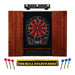 Viper | 797 Electronic Dartboard | Metropolitan Cinnamon Cabinet | Padded Dart Mat | The Bull Starts Here | Shadow Buster Dartboard Lights & Laser Throw Line Marker