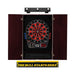 Viper | 797 Electronic Dartboard | Metropolitan Mahogany Cabinet | Laser Throw Line Marker | Padded Dart MAt | The Bull Starts Here | Shadow Buster Dartboard Lights