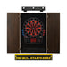 Viper | 800 Electronic Dartboard | Metropolitan Espresso Cabinet | Padded Dart Mat | The Bull Starts Here | Shadow Buster Dartboard Lights & Laser Throw Line Marker