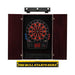 Viper | 800 Electronic Dartboard | Metropolitan Mahogany Cabinet | Laser Throw Line Marker | Padded Dart MAt | The Bull Starts Here | Shadow Buster Dartboard Lights
