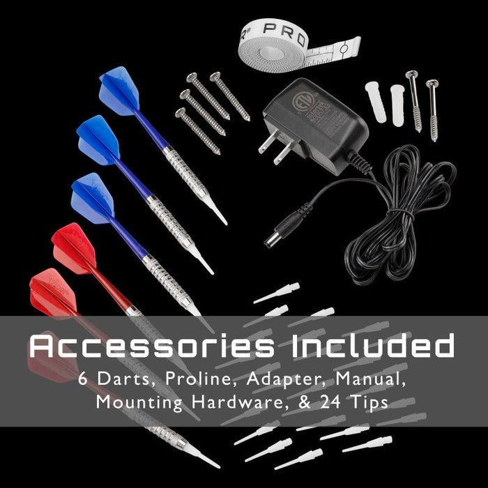 Viper | 850 Electronic Dartboard, 15.5" Regulation Target