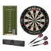 Viper | Dead - On Bristle Dartboard | Small Cricket Chalk Scoreboard | Dart Laser Line | Black Mariah Steel Tip Darts 22 Grams