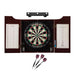 Viper Dead On Sisal Dartboard, Hudson Cabinet, Black Mariah Steel Tip Darts & Shadow Buster Dartboard Light Bundle