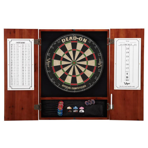 Viper | Dead On Sisal Dartboard | Metropolitan Cinnamon Cabinet