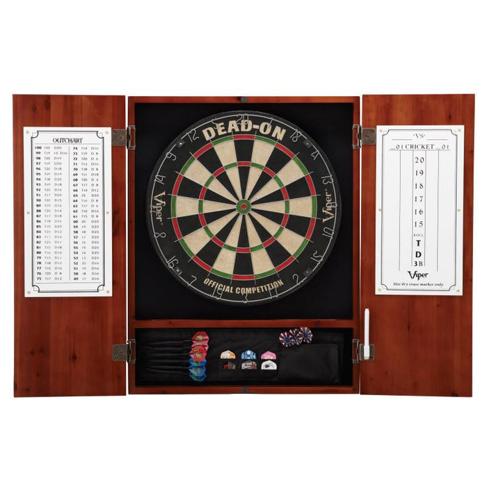 Viper | Dead On Sisal Dartboard | Metropolitan Cinnamon Cabinet