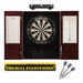 Viper | Dead On Sisal Dartboard | Metropolitan Cinnamon Cabinet | Padded Dart Mat | The Bull Starts Here | Underground The Raven Steel Tip Darts | Shadow Buster Dartboard Lights & Laser Throw Line Marker