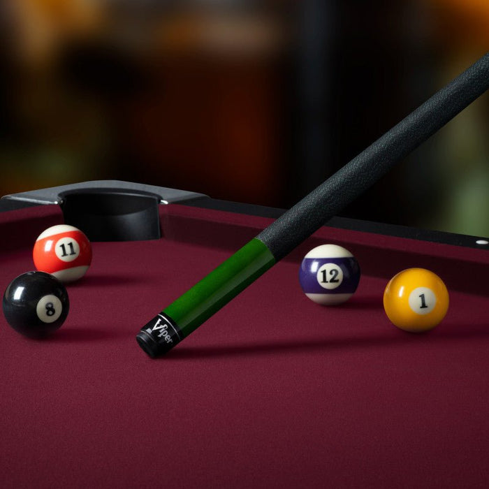 Viper Elite Series Green Wrapped Billiard/Pool Cue Stick
