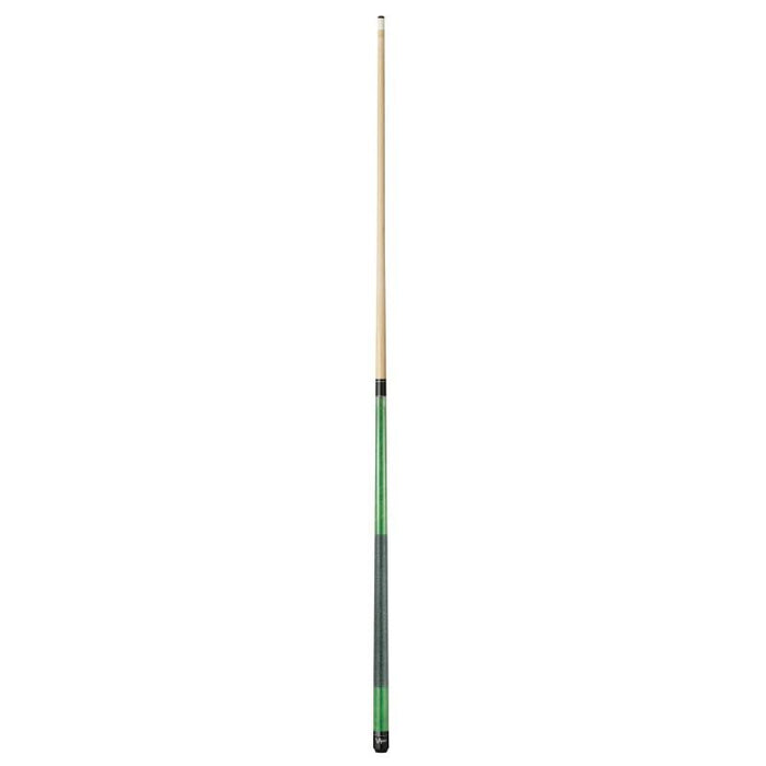 Viper Elite Series Green Wrapped Cue and Casemaster Q - Vault Supreme Black Cue Case