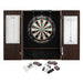 Viper | Espresso Metropolitan Steel Tip Cabinet | Shot King Bristle Dartboard | Shadow Buster Dartboard Lights, and Fat Cat Steel Tip Accessory Value Pack