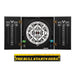 Viper | Hideaway Cabinet with Coiled Paper Dartboard | The Bull Starts Here | Throw Line Marker | Steel Tip Dart Accessories Kit