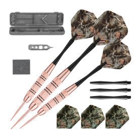 Viper Hudson All - in - One Dart Center & Fat Cat Realtree Camouflage Steel Tip Darts