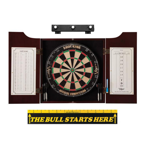 Viper Hudson All - in - One Dart Center, Throw Line Marker & Shadow Buster Dartboard Light Bundle