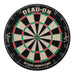Viper | Hudson Dartboard Cabinet | Dead - On Bristle Dartboard | Black Mariah Steel Tip Darts 22 Grams | Vinyl Dart Mat