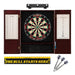 Viper | League Sisal Dartboard | Metropolitan Cinnamon Cabinet | Padded Dart Mat | The Bull Starts Here | Underground The Raven Steel Tip Darts | Shadow Buster Dartboard Lights & Laser Throw Line Marker