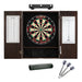 Viper | League Sisal Dartboard | Metropolitan Espresso Cabinet | Shadow Buster Dartboard Lights | Laser Throw Line Marker | Padded Dart Mat | The Bull Starts Here | Underground The Raven Steel Tip Darts