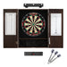 Viper | League Sisal Dartboard | Metropolitan Espresso Cabinet | Shadow Buster Dartboard Lights | Laser Throw Line Marker | Padded Dart Mat | The Bull Starts Here | Underground The Raven Steel Tip Darts