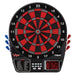 Viper | Metropolitan Espresso Soft Tip Dartboard Cabinet | 797 Electronic Dartboard | Dart Laser Line