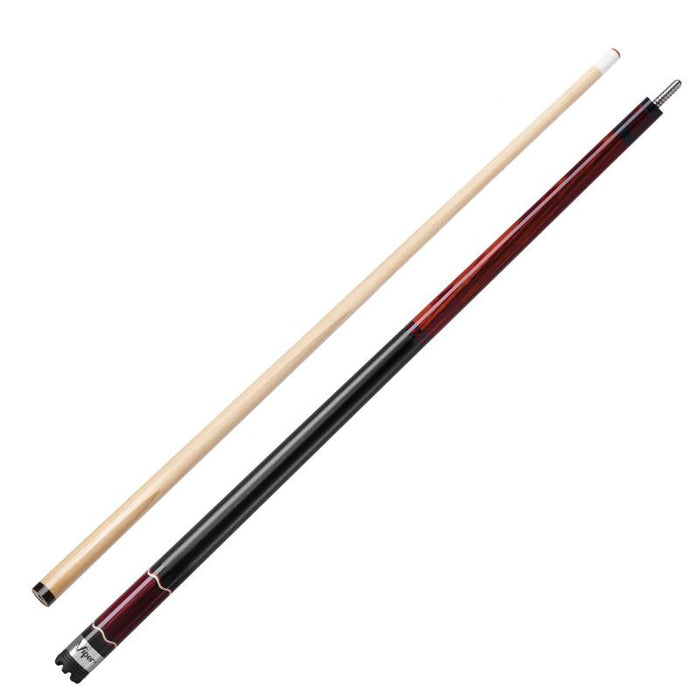 Viper Naturals Cherrywood Cue and Casemaster Q - Vault Supreme Black Cue Case