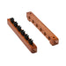 Viper One Piece 36" Maple Bar Cue 14 Ounce, Viper One Piece 57" Maple Bar Cue 19 Ounce, Viper One Piece 57" Maple Bar Cue 20 Ounce, and Fat Cat Oak 6 Cue 2 - Piece Wall Cue Rack