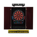 Viper | Orion Electronic Dartboard | Metropolitan Mahogany Cabinet | Laser Throw Line Marker | Padded Dart MAt | The Bull Starts Here | Shadow Buster Dartboard Lights