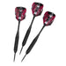 Viper Razorback Sisal Dartboard, Hudson Cabinet, Dart Mat, Black Mariah Steel Tip Darts & Shadow Buster Dartboard Light Bundle