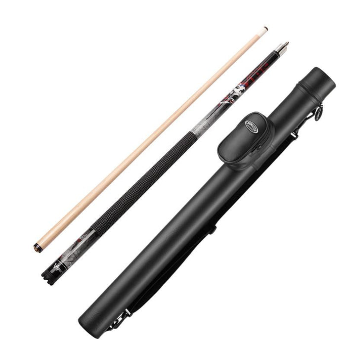 Viper Revolution Outlaw Cue and Casemaster Q - Vault Supreme Black Cue Case