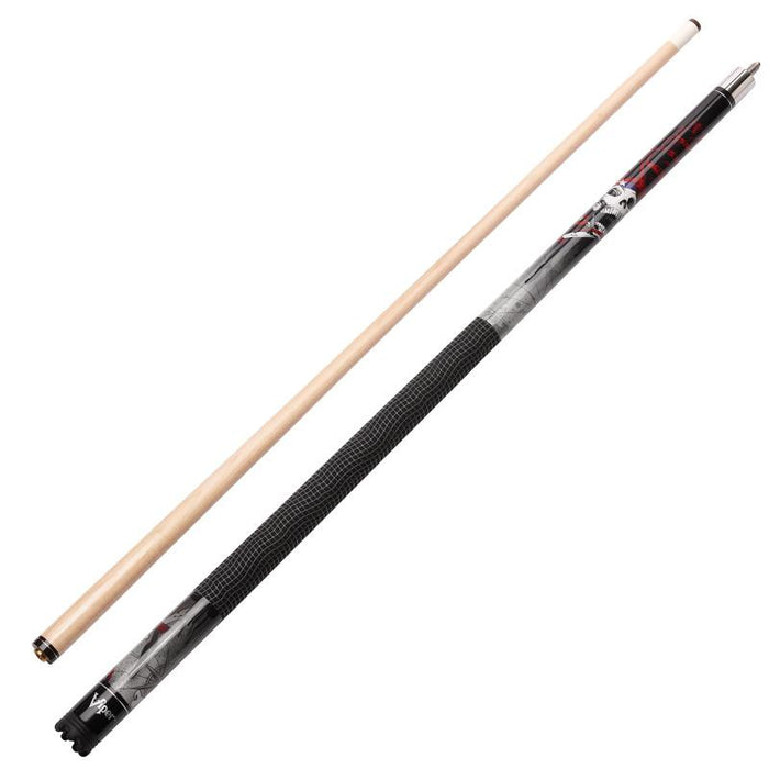 Viper Revolution Outlaw Cue and Casemaster Q - Vault Supreme Black Cue Case