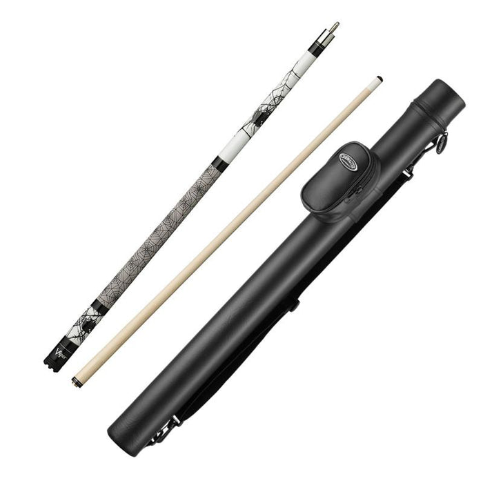 Viper Revolution Spider Cue and Casemaster Q - Vault Supreme Black Cue Case