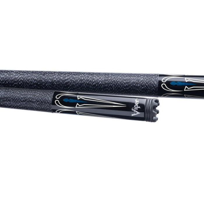 Viper Sinister Black and White Billiard/Pool Cue Stick