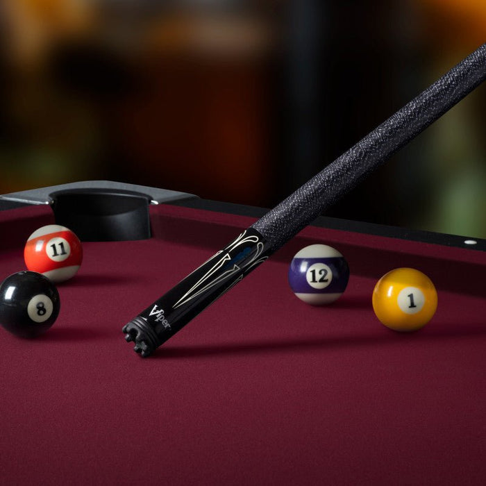 Viper Sinister Black and White Billiard/Pool Cue Stick