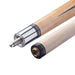 Viper Sinister Black and White Wrap with Brown Stain Billiard/Pool Cue Stick
