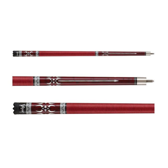 Viper Sinister Red Wrap Billiard/Pool Cue Stick