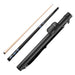 Viper Sinister Series Cue with Black Faux Leather Wrap and Casemaster Q - Vault Supreme Black Cue Case